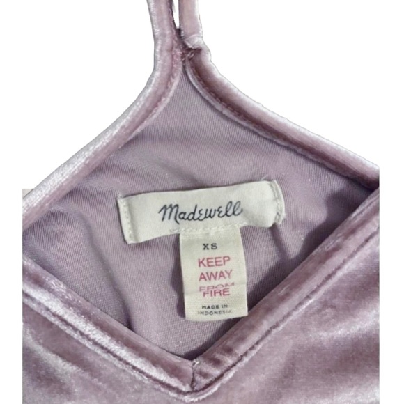 Madewell Velvet Cami - Picture 3 of 3